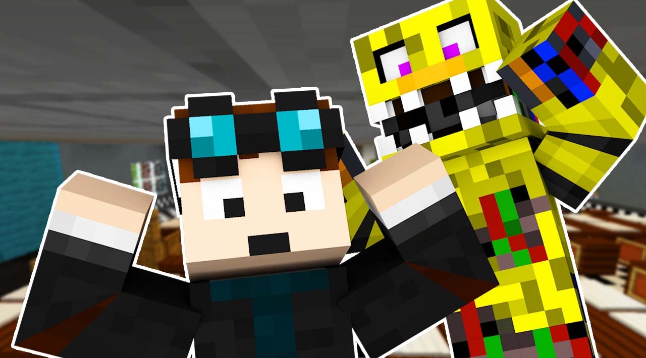 TheDiamondMinecart Goes Into Five Nights At Freddy's (Night 2) - Minecraft Roleplay