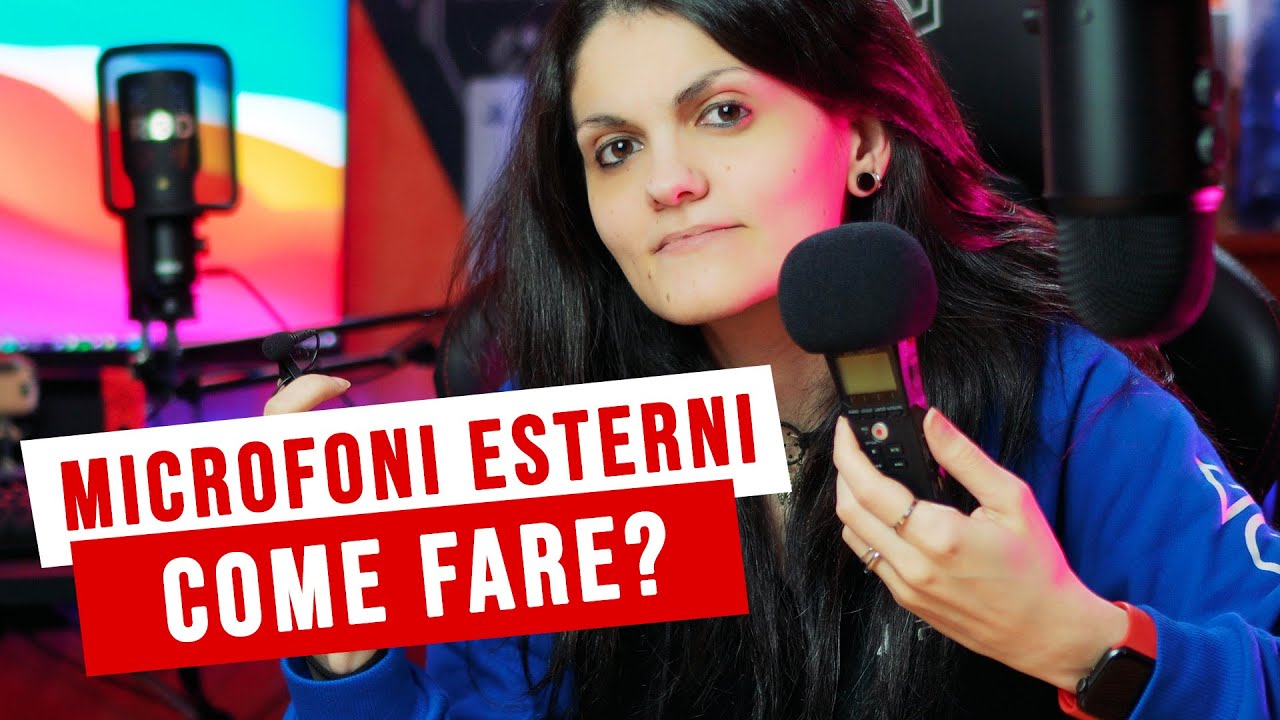 Come SINCRONIZZARE audio e video in Premiere Pro con un MICROFONO ESTERNO