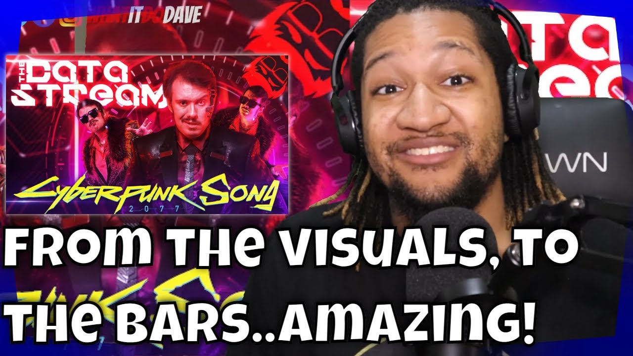 Reaction to The Stupendium | THE DATA STREAM | Cyberpunk 2077 Song feat. Cami-Cat!