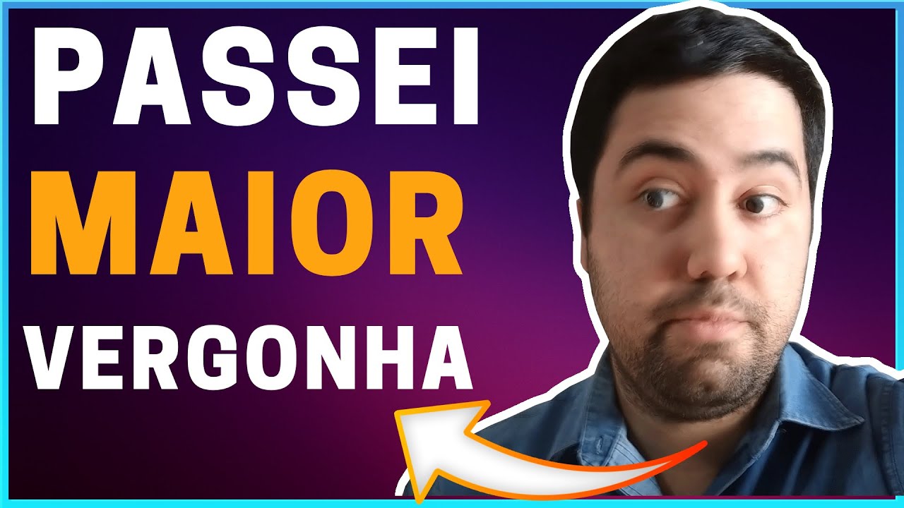 Ciência da Computação - um pequeno erro me fez passar a maior VERGONHA da minha vida :|