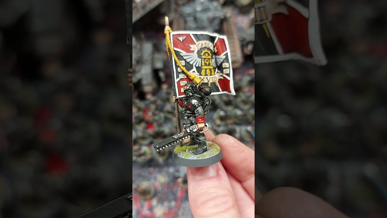 SUCH PERSONALITY! Each one is so UNIQUE! Some RARE Astra Militarum HQ models! Warhammer 40K