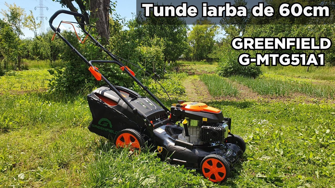 Masina de tuns iarba Greenfield G-MTG51A1 Euro V - Test si Prezentare