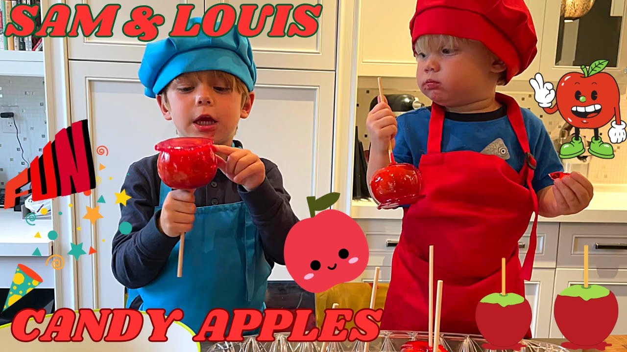 Perfect Candy Apples Recipe | Sam & Louis