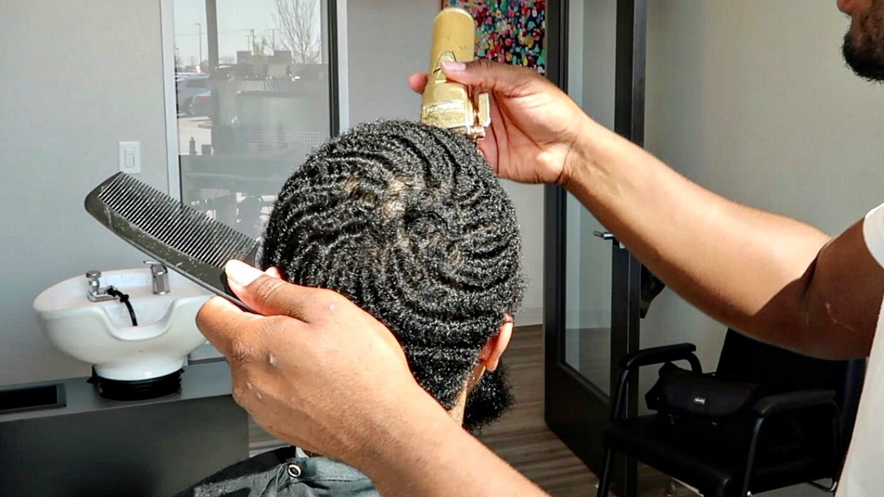 SUPER Waver JUSTINTIME 360 wave transformation | AGAINST THE GRAIN | BEST HAIRCUT HE'S EVER HAD