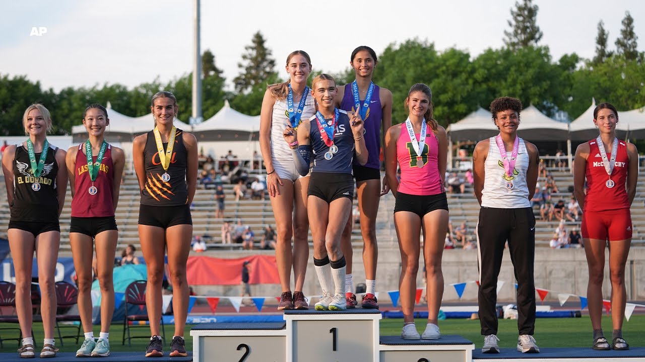 Trans athlete wins 2 girls events at California track and field finals