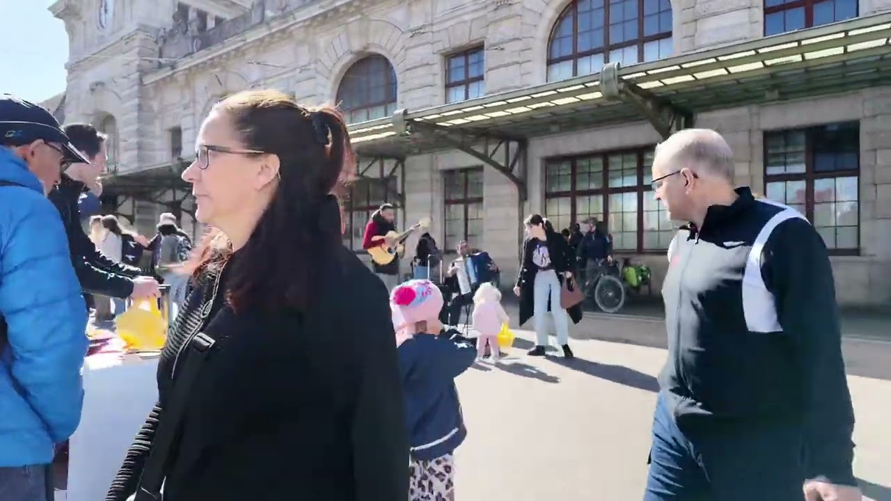 Let’s take the train from Basel back to Zurich!