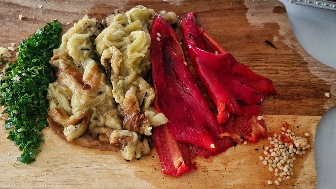 Herkes TEKRAR TEKRAR İstedi 🥇Kolay Nefis Patlıcan Salatası