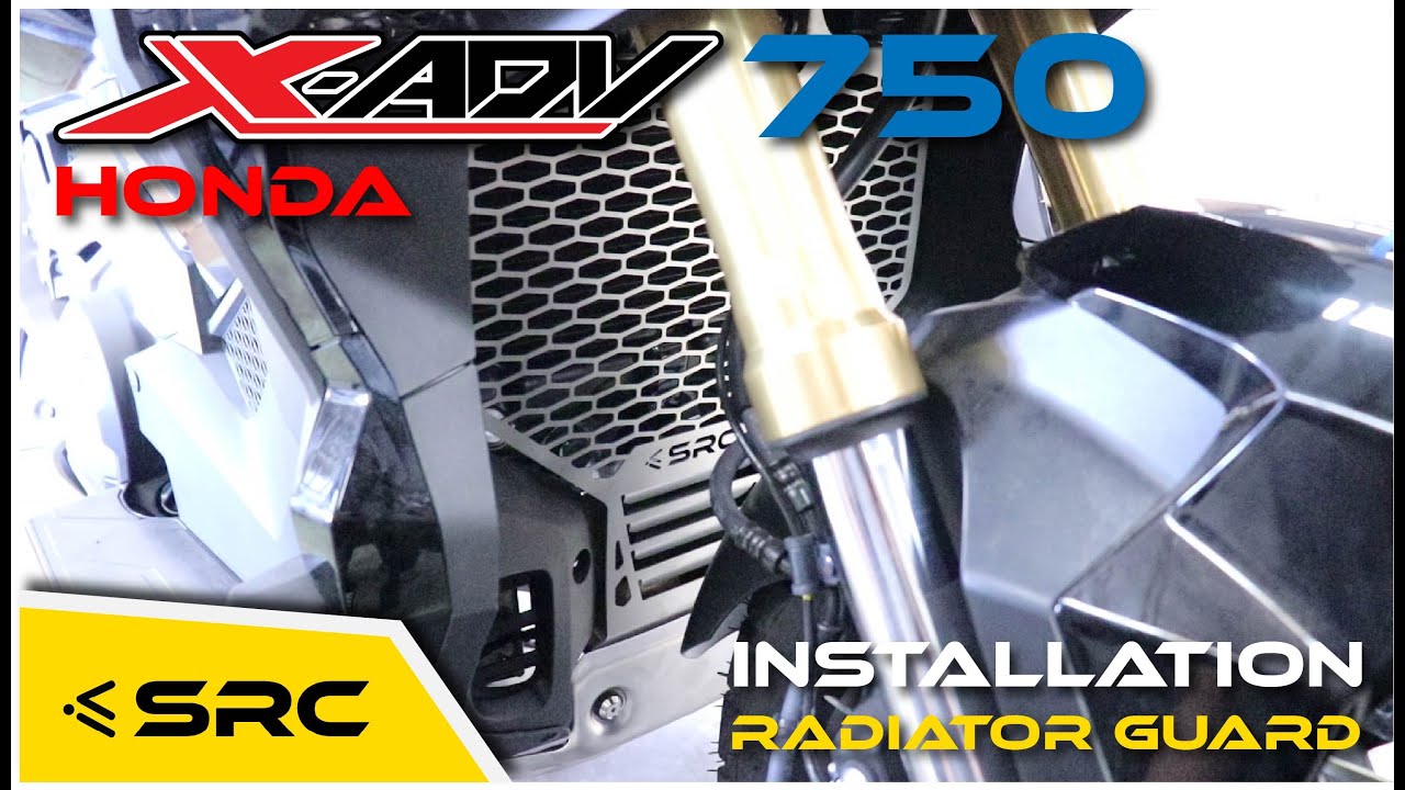 Honda X-ADV 750 2021 Radiator Guard Install