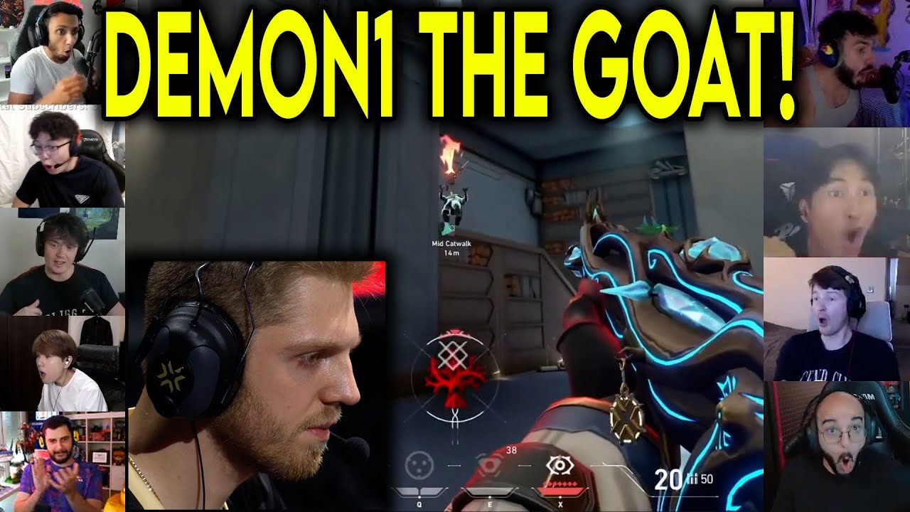 Valorant Streamers Reacts To DRG Demon1 HIT THE CRAZIEST FLICK Against G2 In VCT Champions 2025