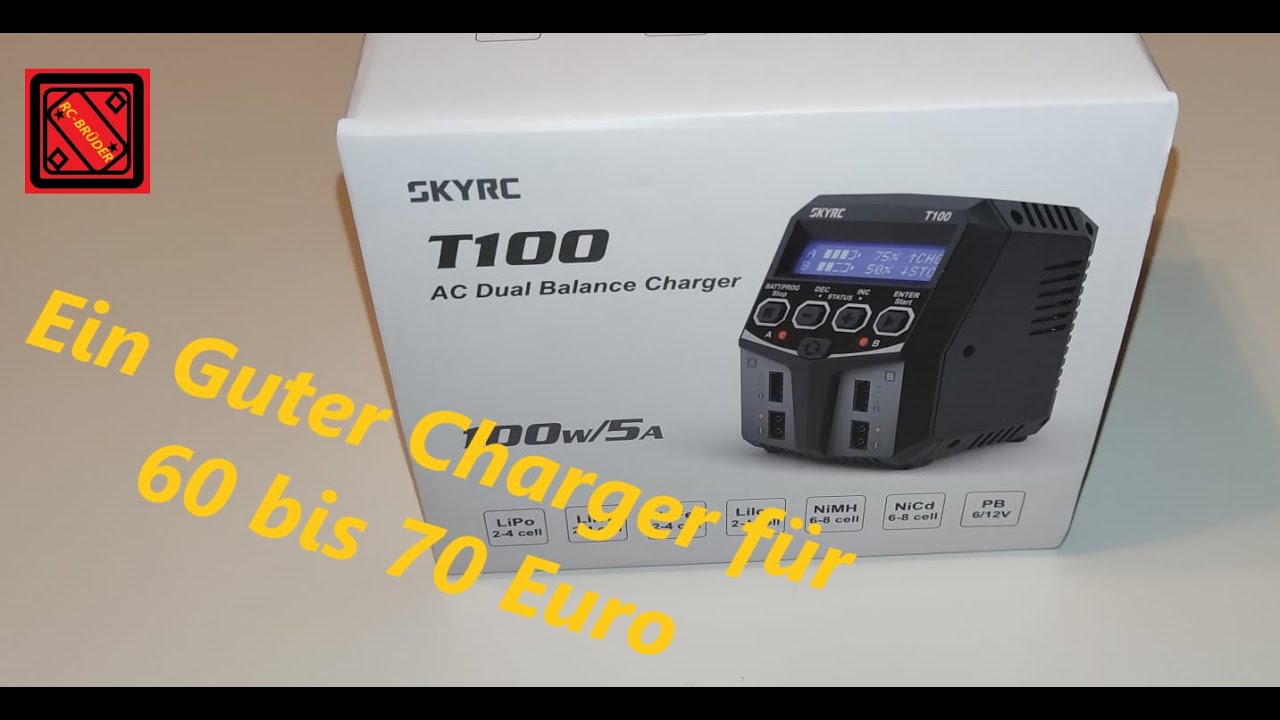 Der SKYRC T100 AC Dual Balance Charger RC BRÜDER LoL