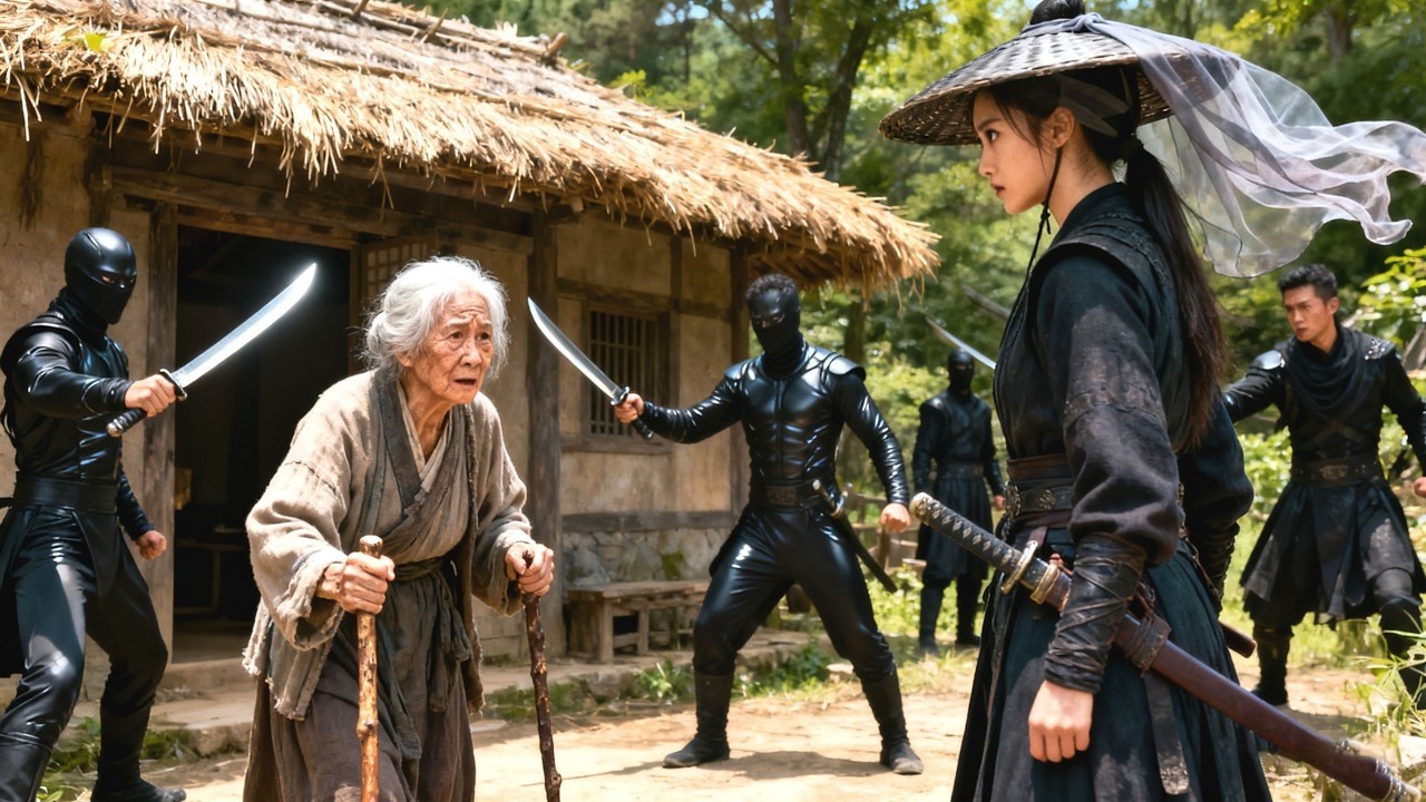 The 80-yo woman living in the mountains is the Kung Fu Creator! She wipes out top masters in seconds