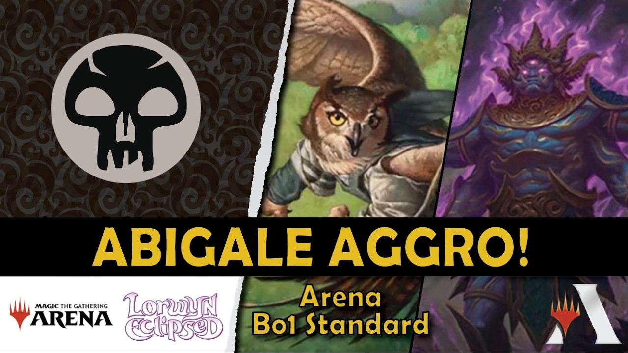 Skeleton Demon Aggro Is Brutal #mtgarena #lorwyn #mtg #standard #demon #skeleton