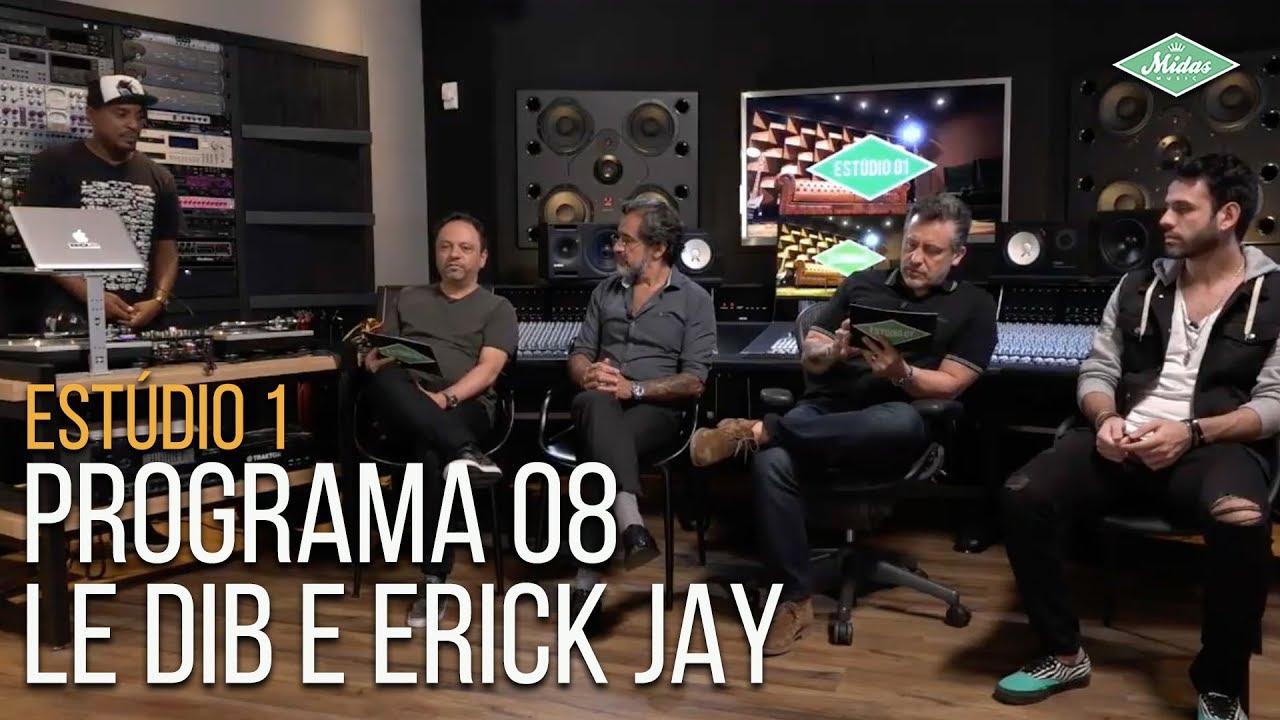 Est&uacute;dio 1 - Programa #08 Pt.1 Convidados Especiais: Le Dib e Dj Erick Jay