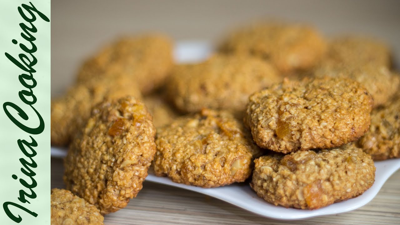 Постное Овсяное Печенье 🍪 Вегетарианское Печенье без Яиц, Молока и Сливочного масла