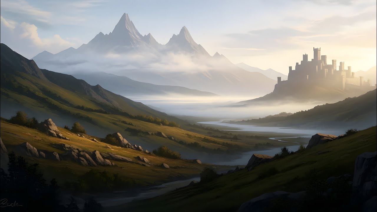Medieval Relaxing Music Loop | Peaceful Soundscape