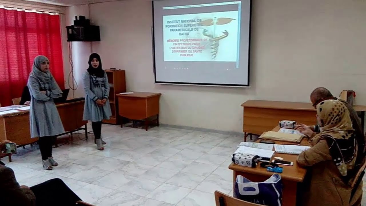 INFSPM BATNA : 21 05 2018, Extrait Soutenance , DJELLA Nadjiba, BERKANE Khadidja -ISP-