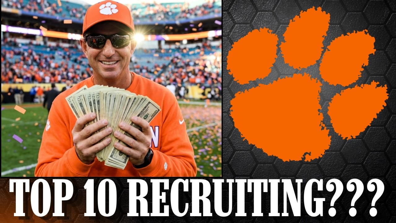 CLEMSON FOOTBALL | ВЗРЫВНОЙ РОСТ РЕЙТИНГА НОВИЧКОВ В ТОП-10!