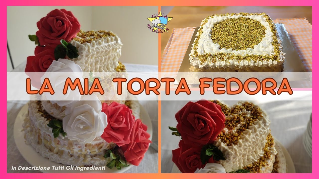 La mia versione della Torta Fedora siciliana - Tripudio di ricotta, pistacchio e mandorle