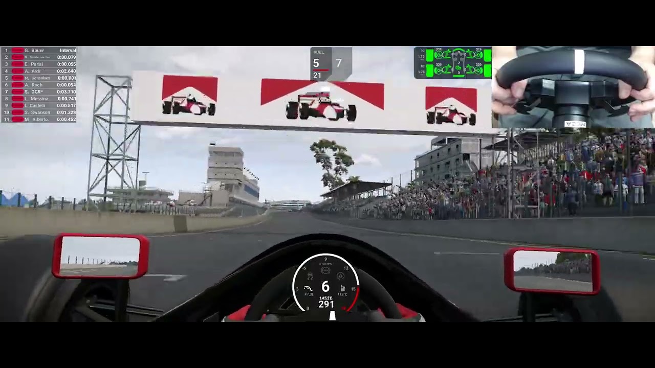 AMS2 Formula Clasic 4 Interlagos 1991 Campeonato #1 Directo Cabina
