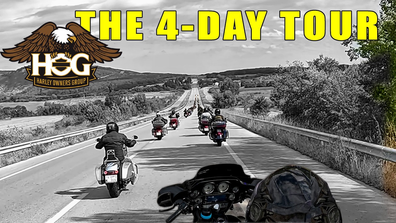 Harley Davidson 1000 miglia Ride - 4 H.O.G. Chapters Ride Together. Epic Journey to Alexandroupolis