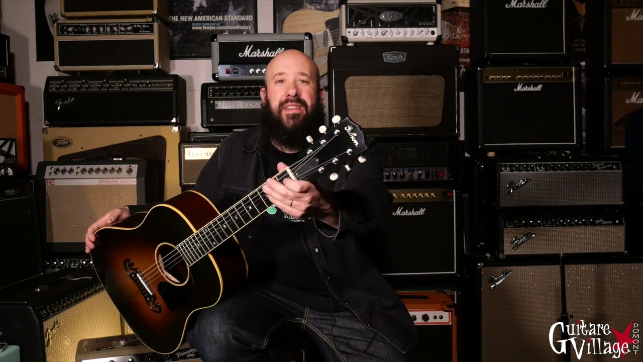 Gibson J-55 1939 Custom Shop - Guitare Village