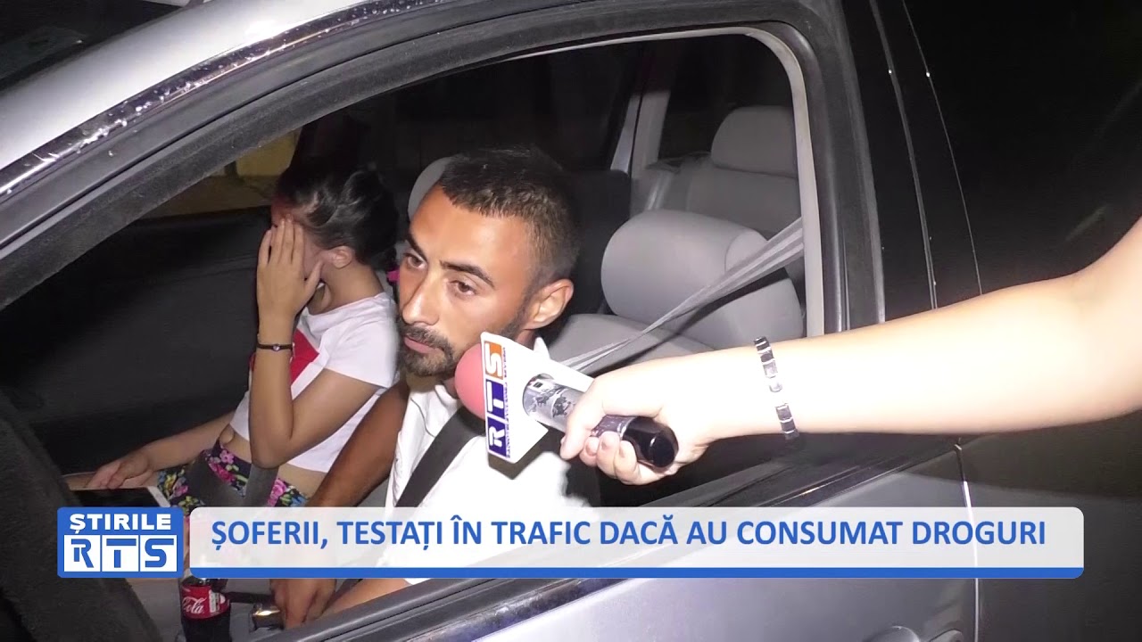 SOFERII, TESTATI ÎN TRAFIC DACA AU CONSUMAT DROGURI