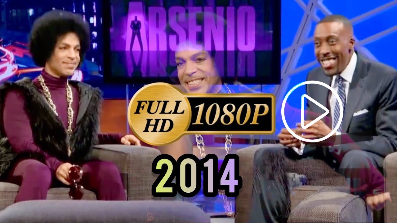 Prince on The Arsenio Hall Show (2014) Interview, 3rdEyeGirl @duane.PrinceDMSR