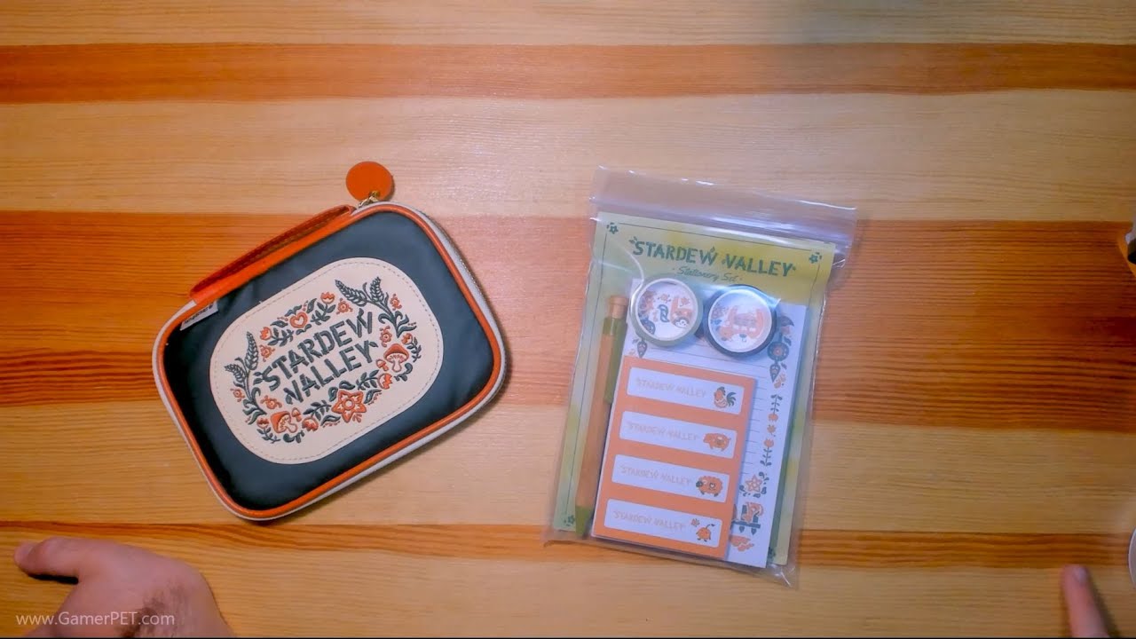 Stardew Valley Stationery Pouch & Set from Fangamer - Stuff I Own