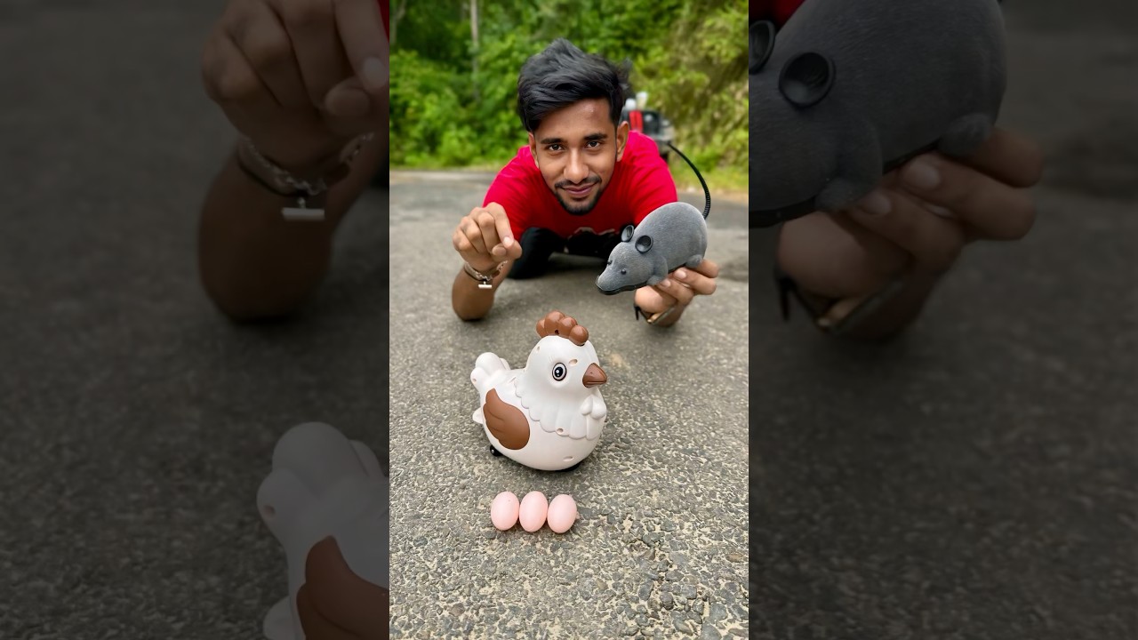 RC Mouse 🐁 and Egg wala Chicken 🐓 Unboxing🔥#shorts