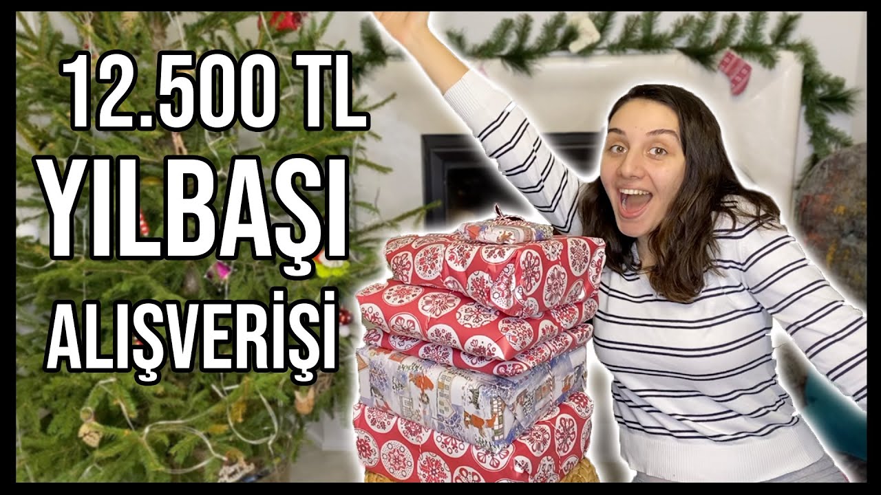 12.500 TL YENİ HEDİYELERİM! YILBAŞI HEDİYELERİMİ PAKETLİYORUM! 🎄🎁