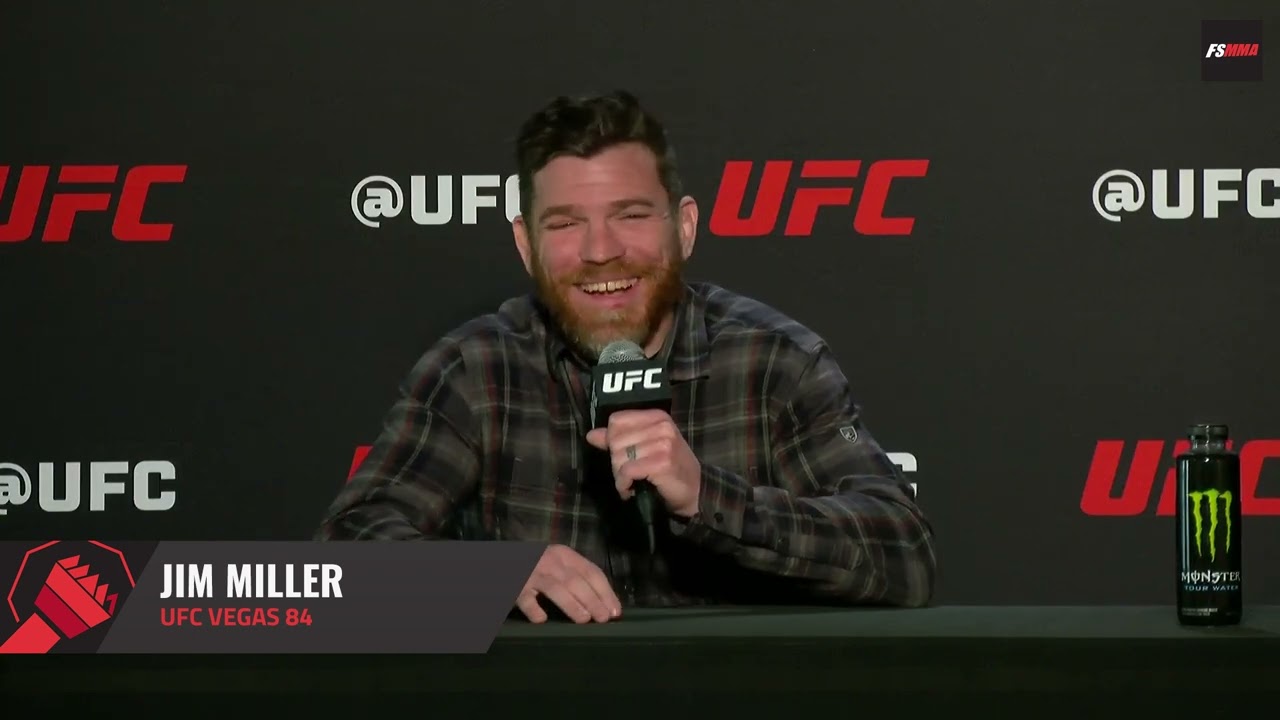 Jim Miller full UFC Vegas 84 media day interview