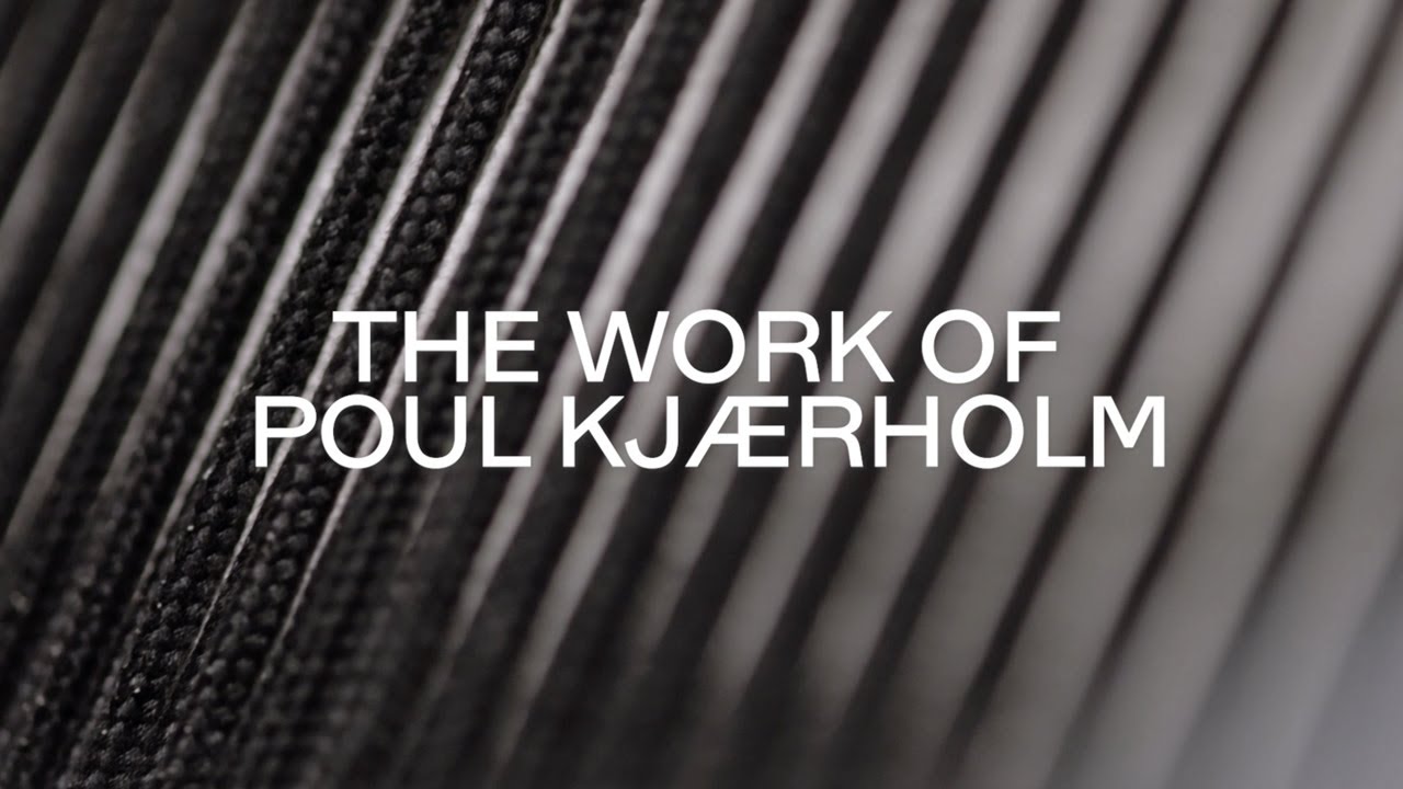 An introduction to the work of Poul Kjærholm with Jack Maynard at Fritz Hansen