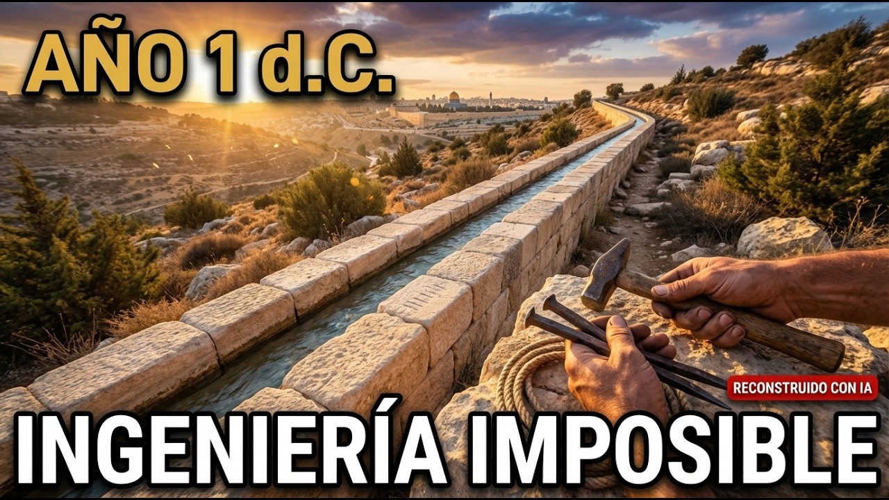 La Ingeniería Oculta de las Ciudades en tiempos de Jesús | Año 1 d.C. | Revivido con IA