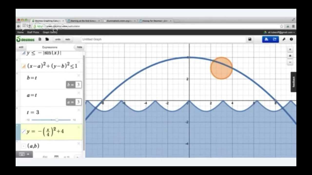DesmosLIVE: Inequalities