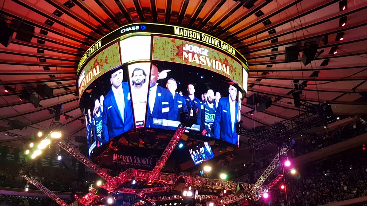 UFC 244 Jorge Masvidal Entrance