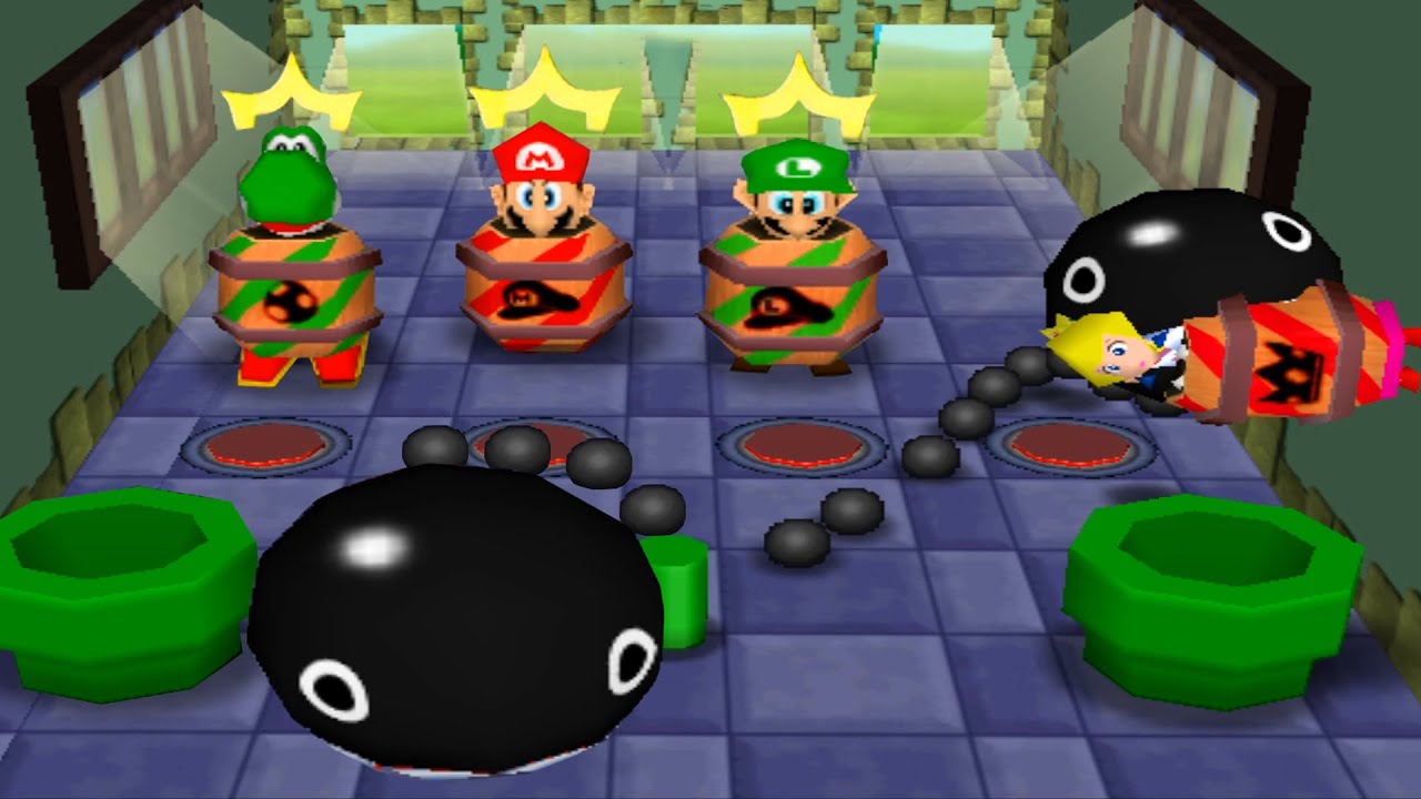 Mario Party 2 -  All Survival Minigames (Master CPU)