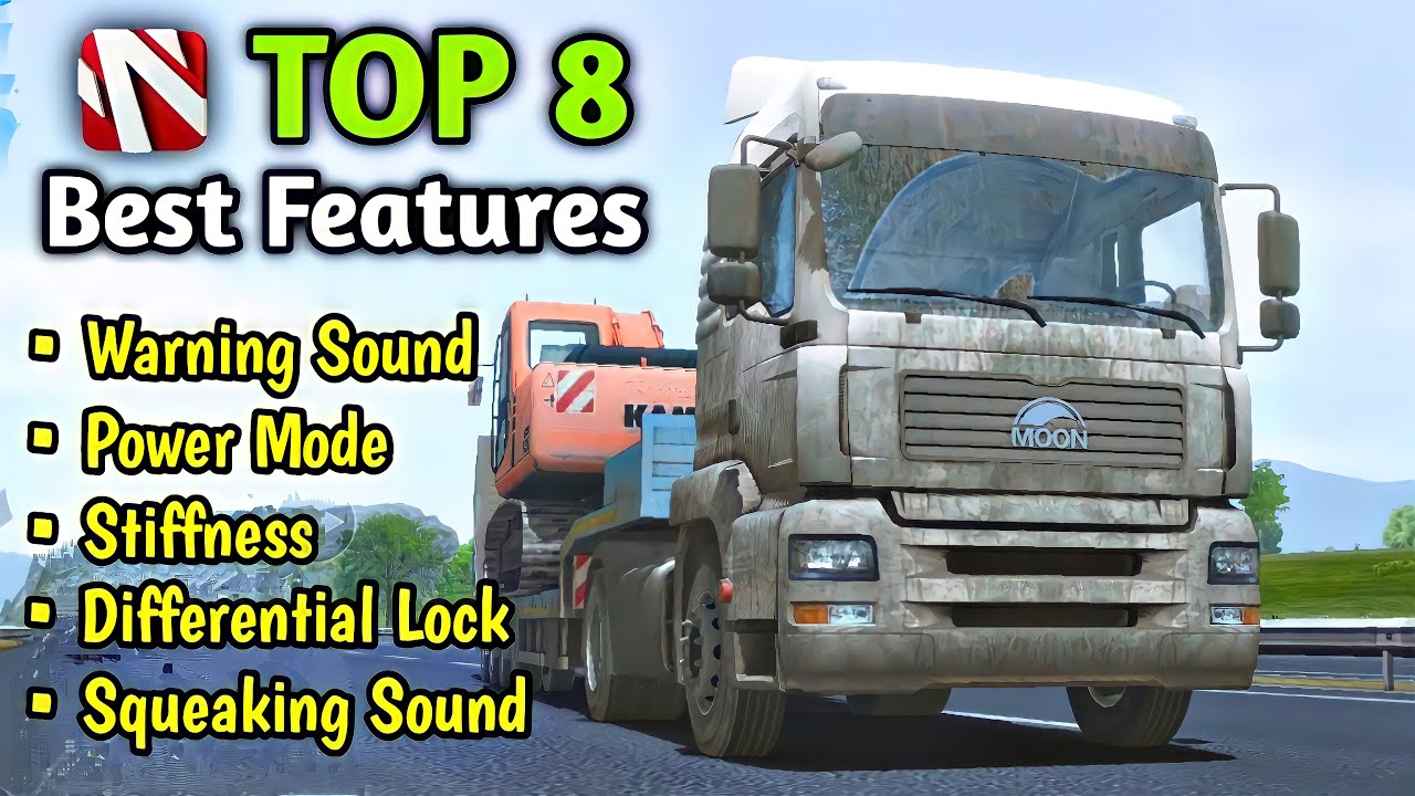 🚚Top 8 Best Features In Truckers Of Europe 3 By Wanda Software 🏕 | Truck Gameplay