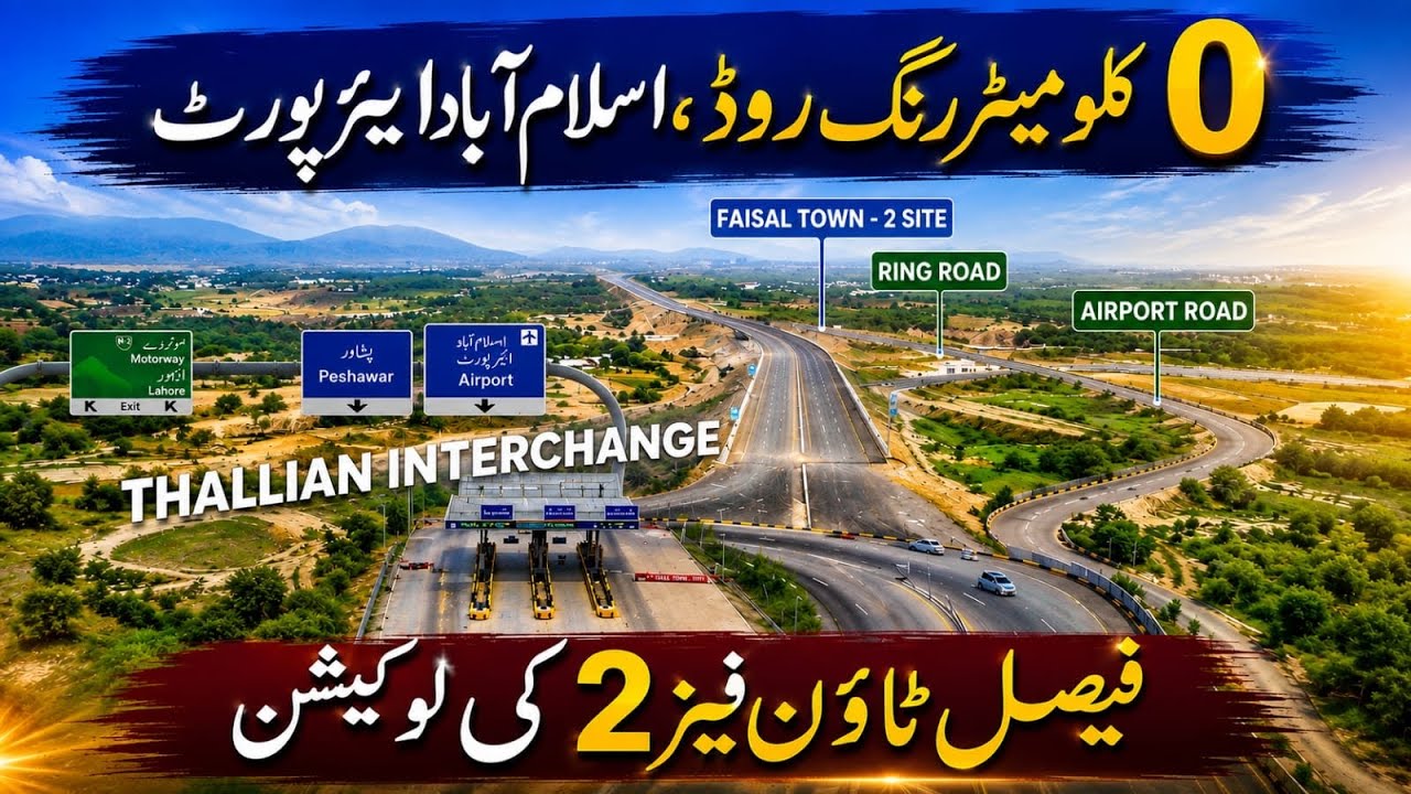 Ring Road Rawalpindi |Islamabad Airport | Location | Development | Faisal Town Group | Islamabad 