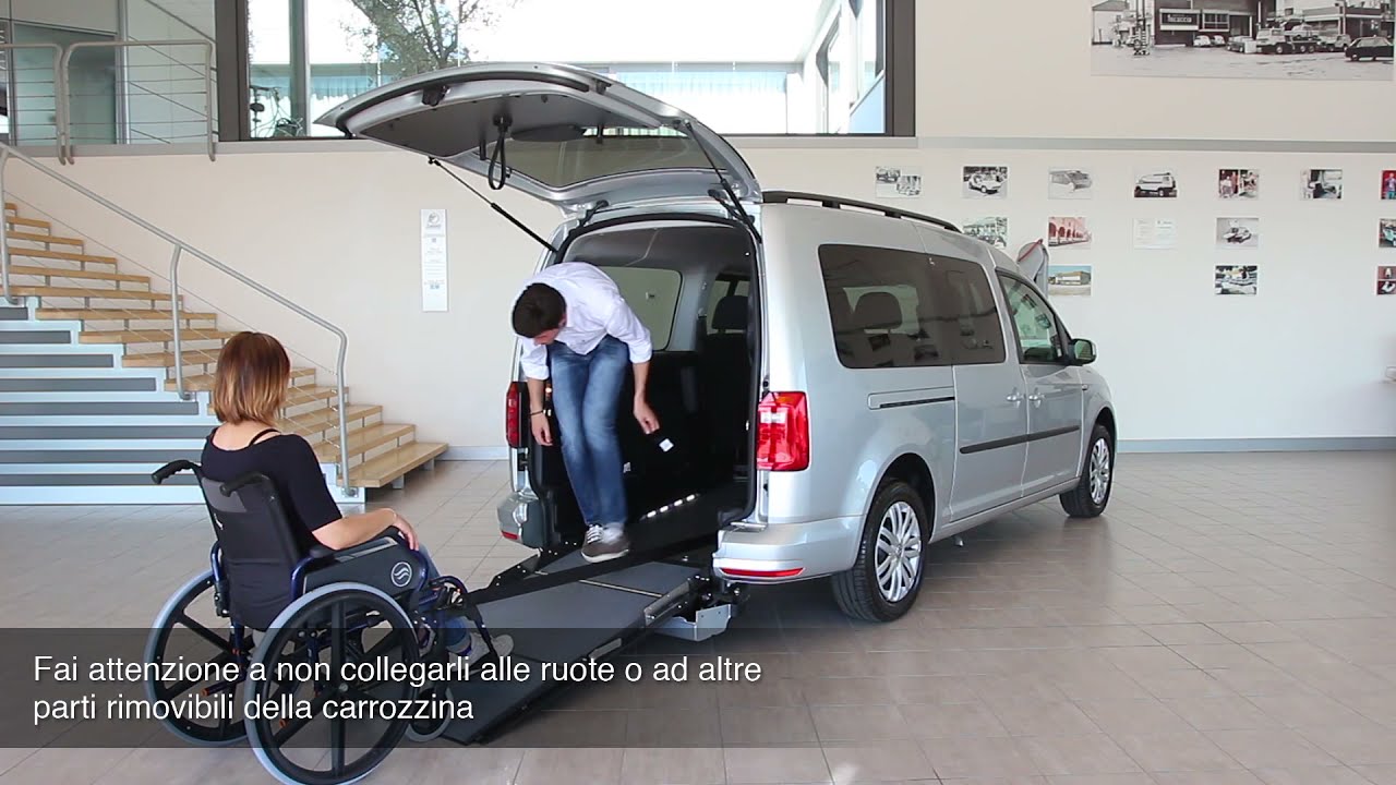 Volkswagen Caddy Maxi Trasporto Disabili - Video Manuale