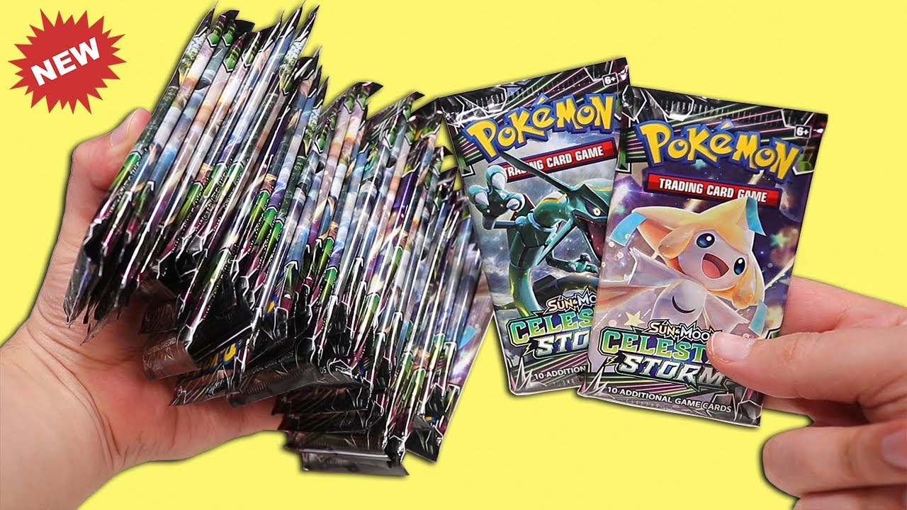Opening a Celestial Storm Booster Box (36 Packs) **NEW**