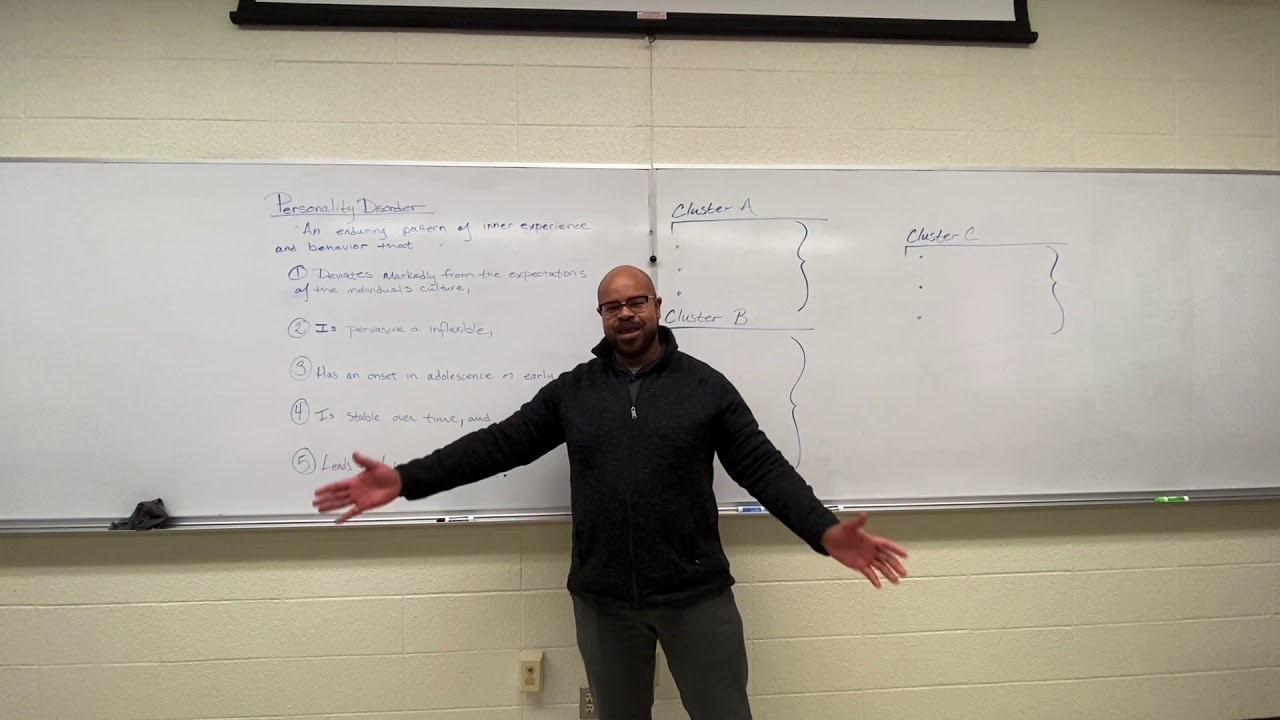 Abnormal Psychology- Lecture 11: Personality Disorders