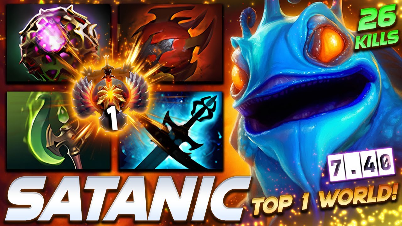 7.40 Satanic Puck - Dota 2 Pro Gameplay [Watch & Learn]