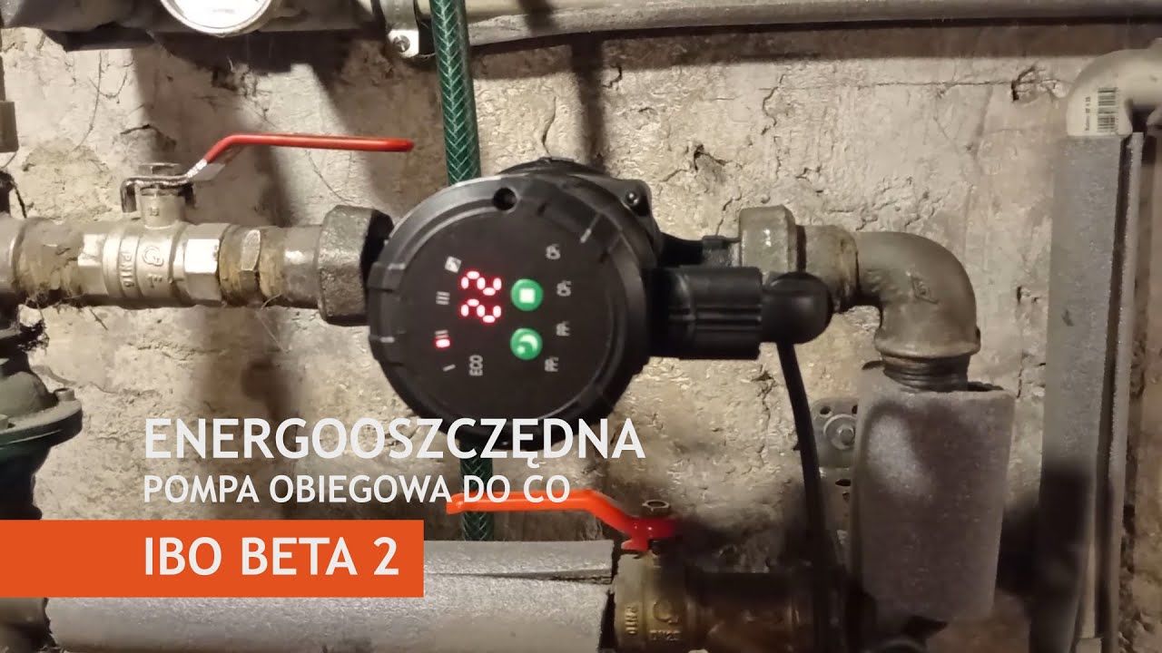 Energooszczędna pompa obiegowa do CO - IBO BETA 2 | czy warto wymienić?