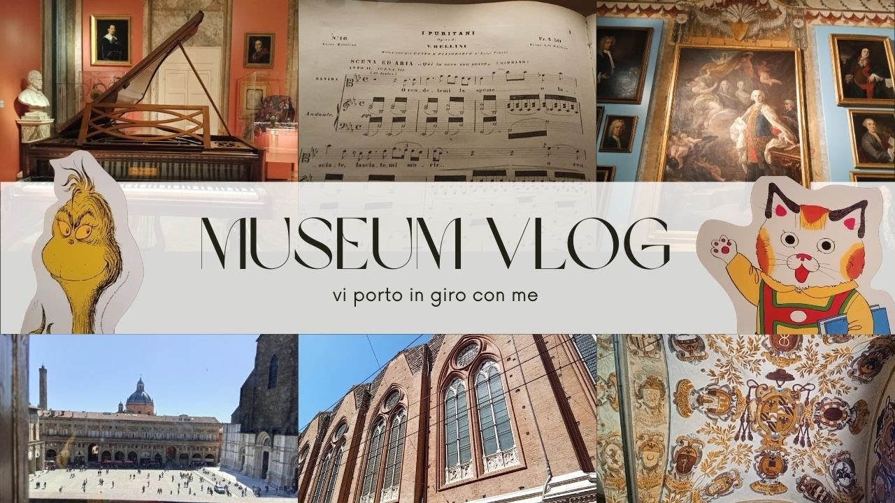 Sperimento uno nuovo format🤔 vi porto in 4 musei di Bologna (fail) VLOG