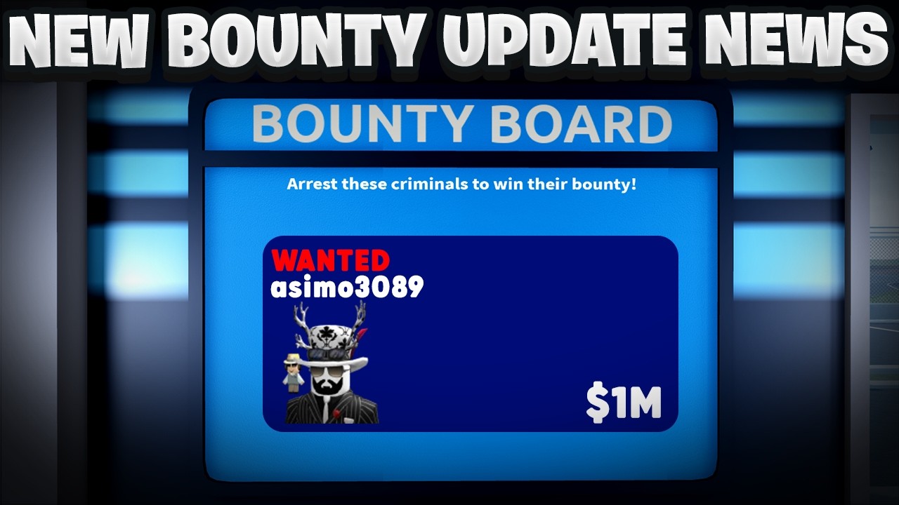 Невероятные новости об обновлении Roblox Jailbreak Bounty!💵📰