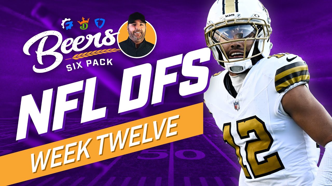 6 отличных розыгрышей на 12-й неделе НФЛ! Выборы DFS для DraftKings и FanDuel!