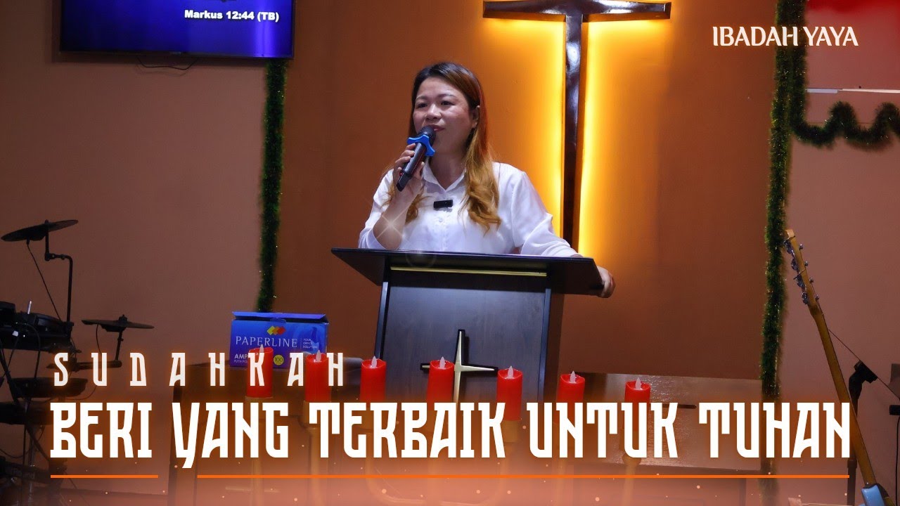 Ibadah Raya 22 Februari (MARKUS 12:41-44) Ibu. Pdp. Novelia