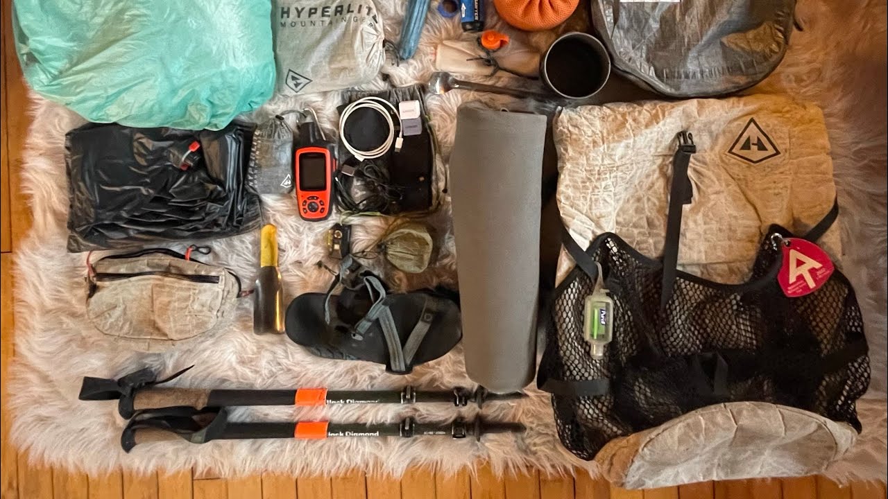 Appalachian Trail Ultralight Gear List