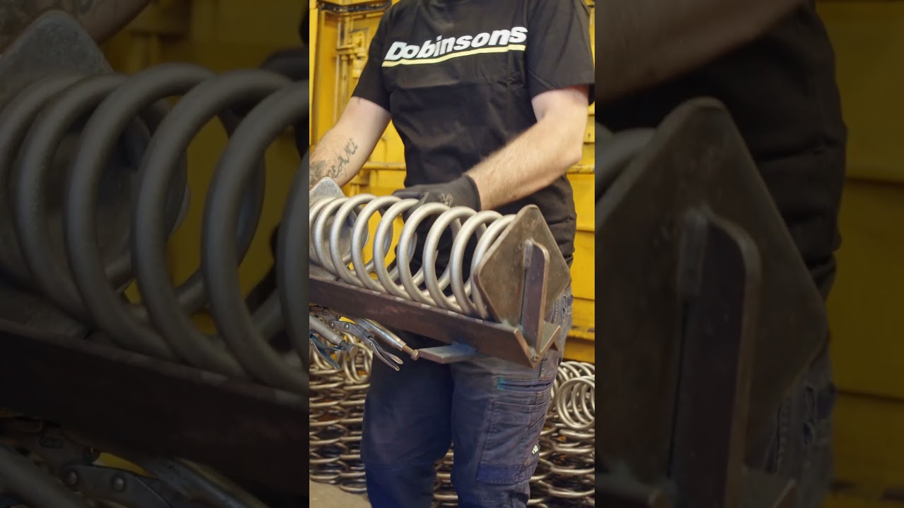Dobinsons Coil Springs  Manufacturing!  