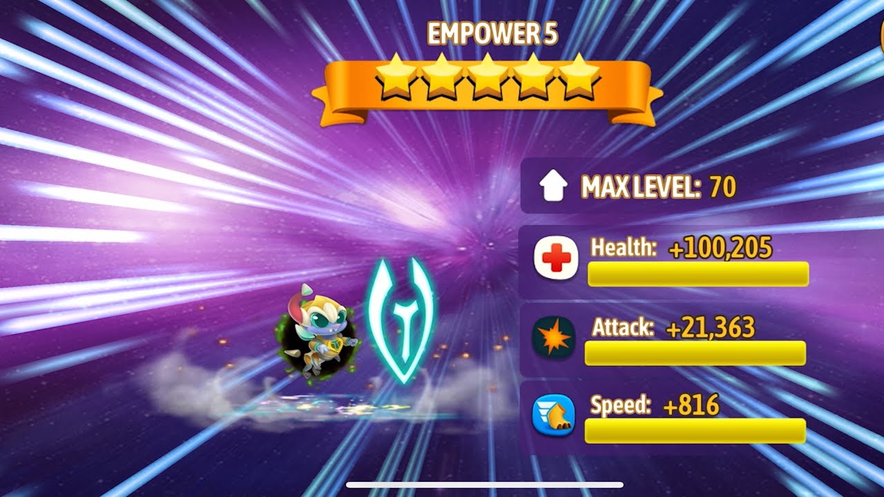 Empower 5 High Corrupted Time Dragon max level 70 #dragoncity #gameplay